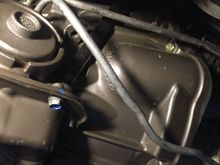 A different view to show the way I routed  the lines