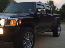 Before leveling kit and 33" Trail Grapplers. After side step removal.