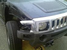 Damaged Pass Side..