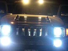 CHROME LOWER GRILLE/TURN SIGNALS R NOW LED'S NO MORE NASTY YELLOW BULBS