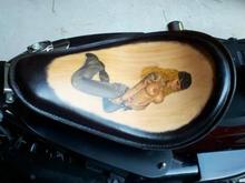 My new Harley seat