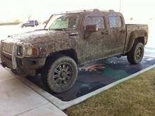 Nice and muddy. Before leveling kit and 33" Trail Grapplers.