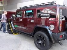 Vehicle on display at 2015 SEMA Show in Las Vegas