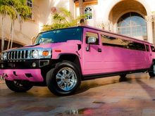 pink hummer limos