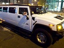 Garage - White Hummer Stretch