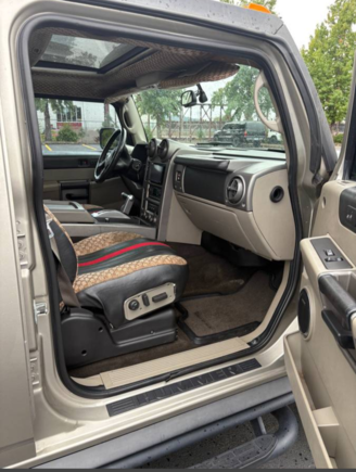 Interior front passenger side