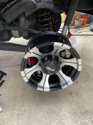 Trying fitment 