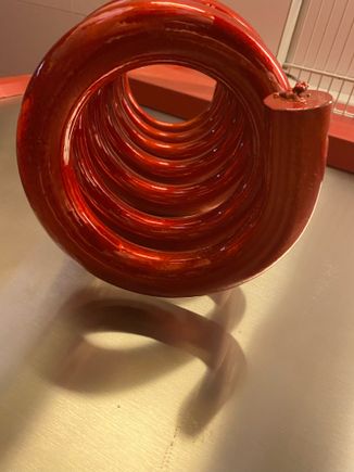Layer 3 2nd layer of orange candy