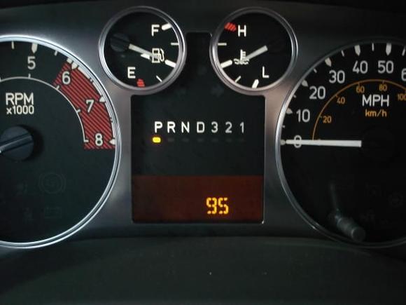 Had 87 miles on it when I bought it.  I don't know how people test drove it and did not take it home.  Their loss, my gain.  Truly, I believe it was because it did not have leather.  Also, to aggressive for most little ladies, but not my cool wife.