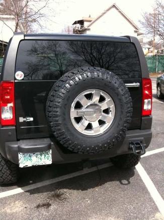 Have since spun the rim to read correctly LOL.