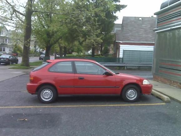 MY NEW 96 CIVIC HATCHBACK