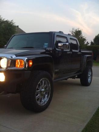 Before leveling kit and 33" Trail Grapplers. After side step removal.