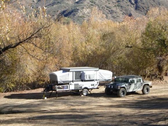 Campsite in Baja