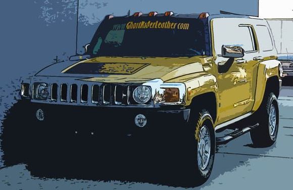 My "cartoonized" H3.