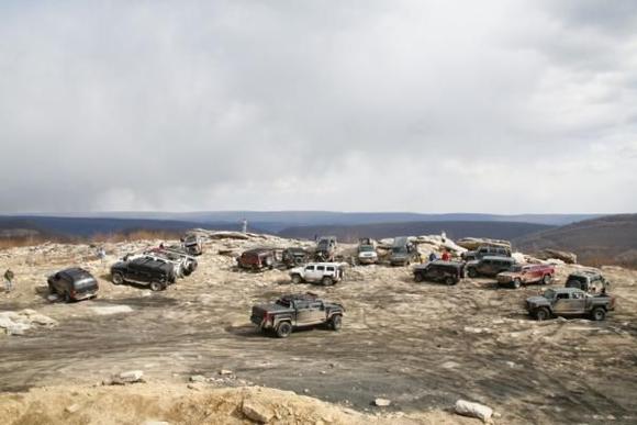 2011 ClubHummerOffroad.com April Fools Run at Rausch Creek PA