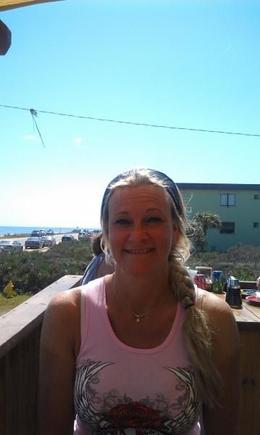 Stacy at lunch