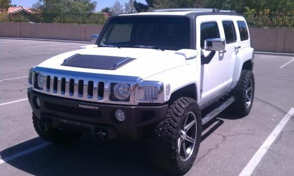 Clear LED Turn signals, Side markers and Nerf side bars...