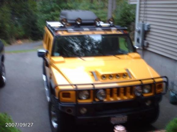 2003 Supercharged H2 Hummer with Night Vision, Tv's Dvd's Satelite, Navigation, back up camera 550 horsepower, corsa exhaust and headers etc.....