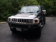 Black 2006 H3, gray interior, dual dvd system, all leather throughout.