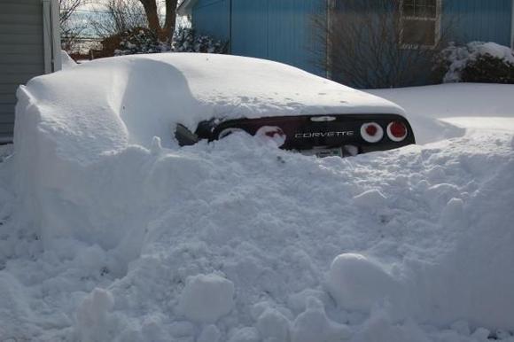 The Vette was having a bad day.