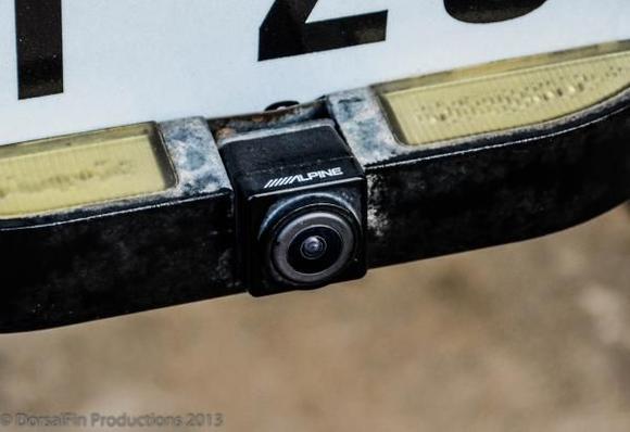 Alpine Back up Camera w/ LED License plate mount