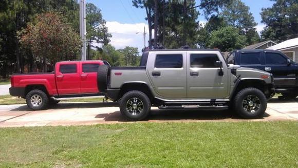 My H2 SUT .... It waits at home for me to play with .... when the kids and the wife don't Hyjack it