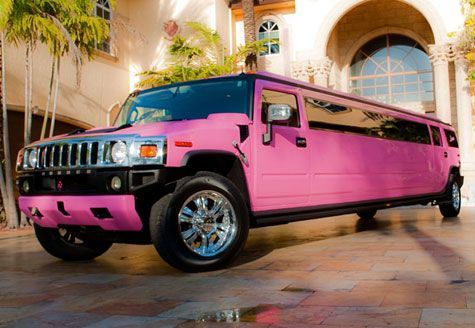 pink hummer limos