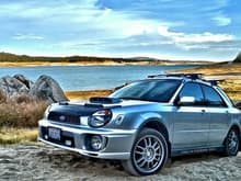 My beast out at Folsom Lake, CA
