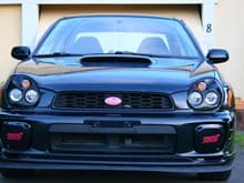 Looking mean.. But in 2 weeks the JDM STi grille and Spec-C roof vent will be here for yet another face lift ;)