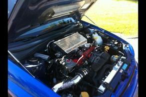 engine bay all straightened up finally