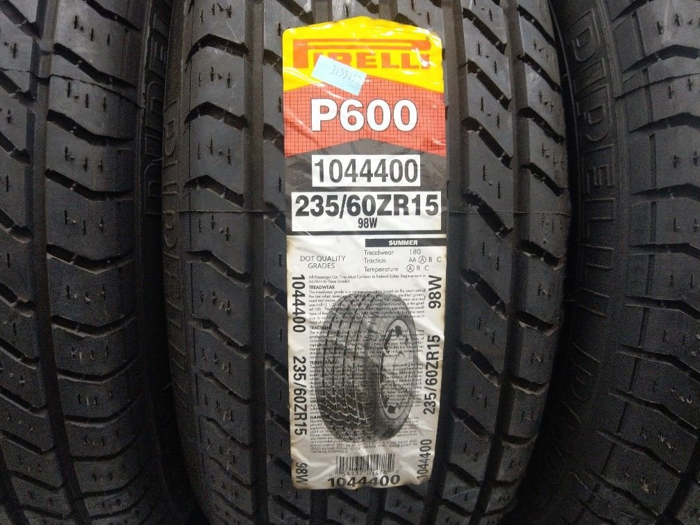 Wheels and Tires/Axles - Old nos pirelli p600 xjs tires 235/60zr15 - New - 1989 to 1993 Jaguar XJS - Bay Area, CA 94596, United States