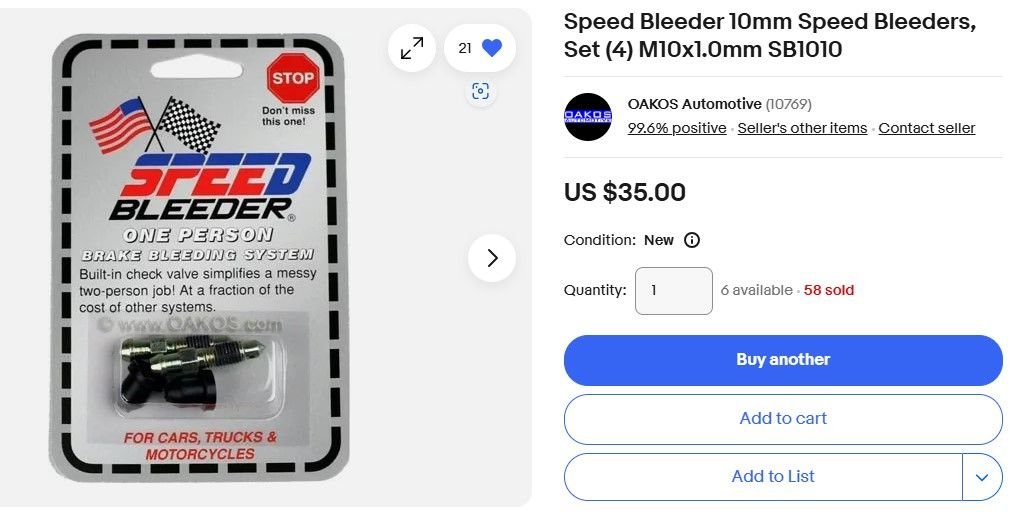 Brake Bleeders