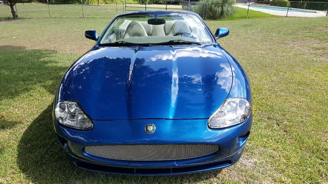 1997 Jaguar XK8 - 1997 Jaguar XK8 Convertible Antigua Blue - Used - VIN SAJGX274XVC009262 - 33,773 Miles - 8 cyl - 2WD - Automatic - Convertible - Blue - Waxahachie, TX 75167, United States