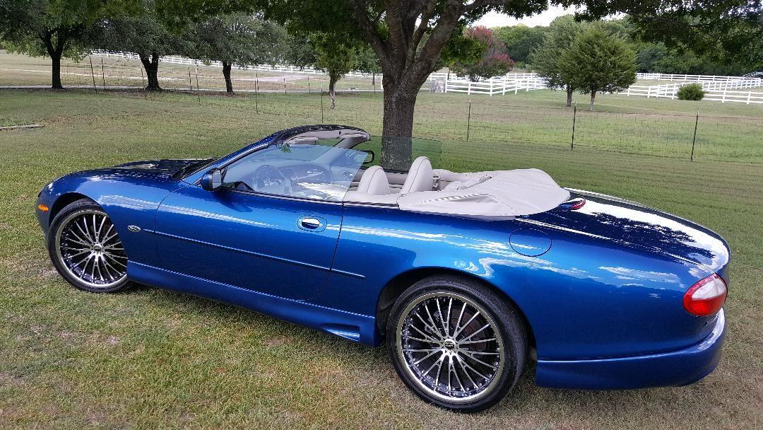 1997 Jaguar XK8 - 1997 Jaguar XK8 Convertible Antigua Blue - Used - VIN SAJGX274XVC009262 - 33,773 Miles - 8 cyl - 2WD - Automatic - Convertible - Blue - Waxahachie, TX 75167, United States