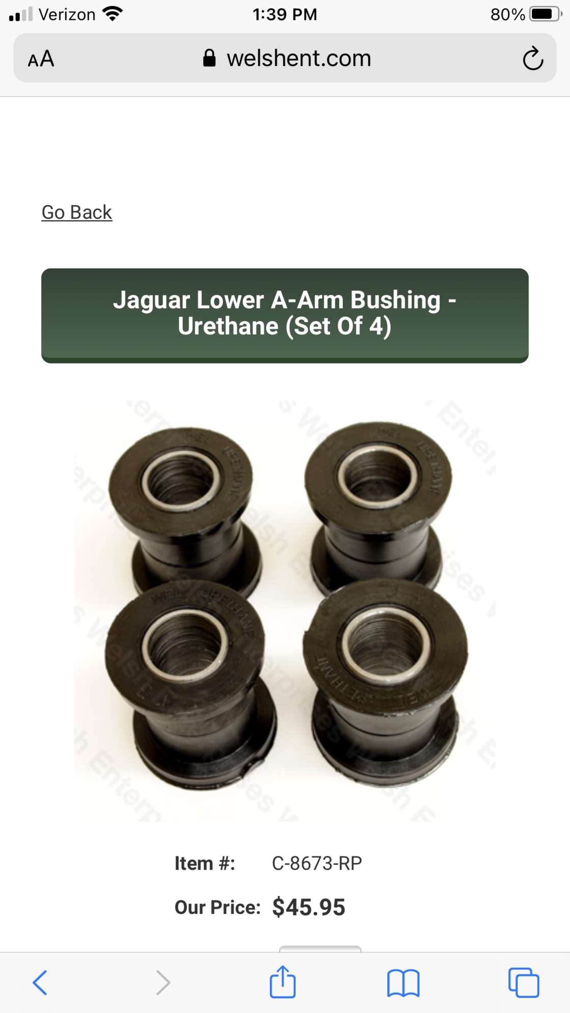 Steering/Suspension - Jaguar xj6 ball joints and bushings ( New ) - New - 1977 to 1987 Jaguar XJ - Canonsburg, PA 15317, United States
