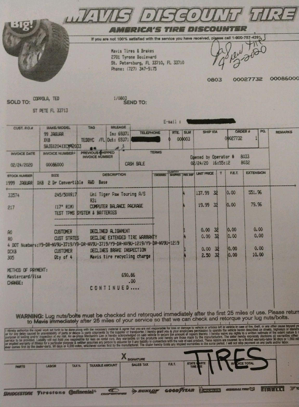 Wheels and Tires/Axles - set of XK8 wheels with like brand new tires, couple months old with 2k miles - Used - 1997 to 2015 Jaguar XK - Wellington, FL 33414, United States