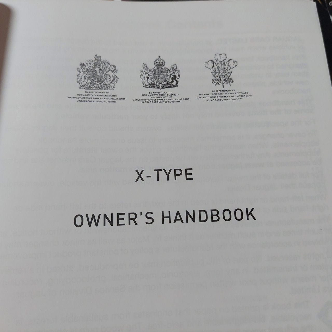 Accessories - X-type Owner handbook & more + pouch - Used - 2008 to 2009 Jaguar X-Type - Little Rock, AR 72223, United States