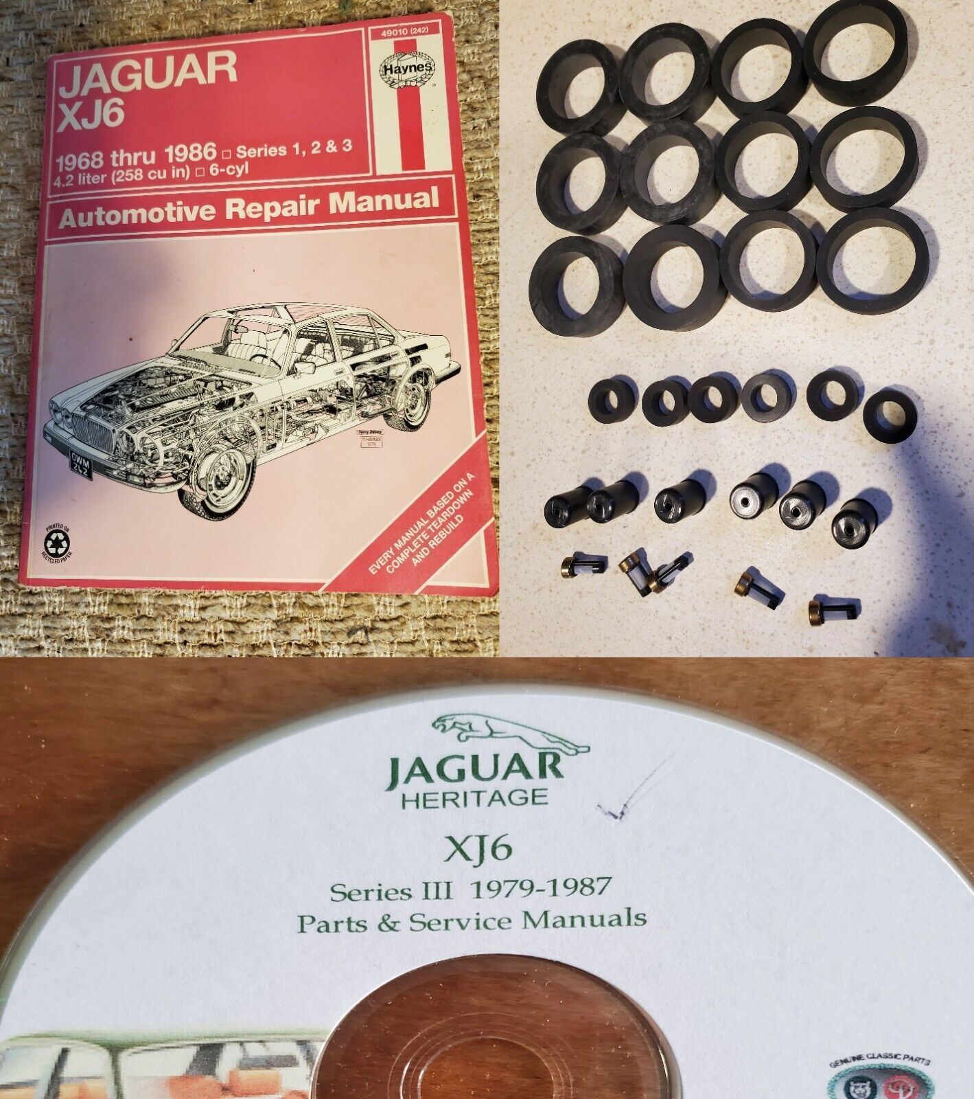 Miscellaneous - XJ6 Haynes manual and CD etc. - Used - 1968 to 1986 Jaguar XJ6 - Medway, MA 02053, United States