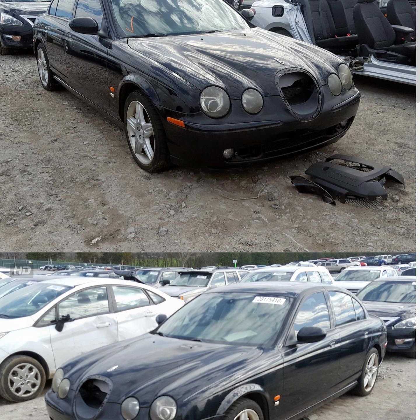 2003 Jaguar S-Type - STR for whole $1500 project car - Used - VIN SAJEA03VX31M75844 - 155,000 Miles - 8 cyl - 2WD - Automatic - Sedan - Black - Charlotte, NC 28227, United States