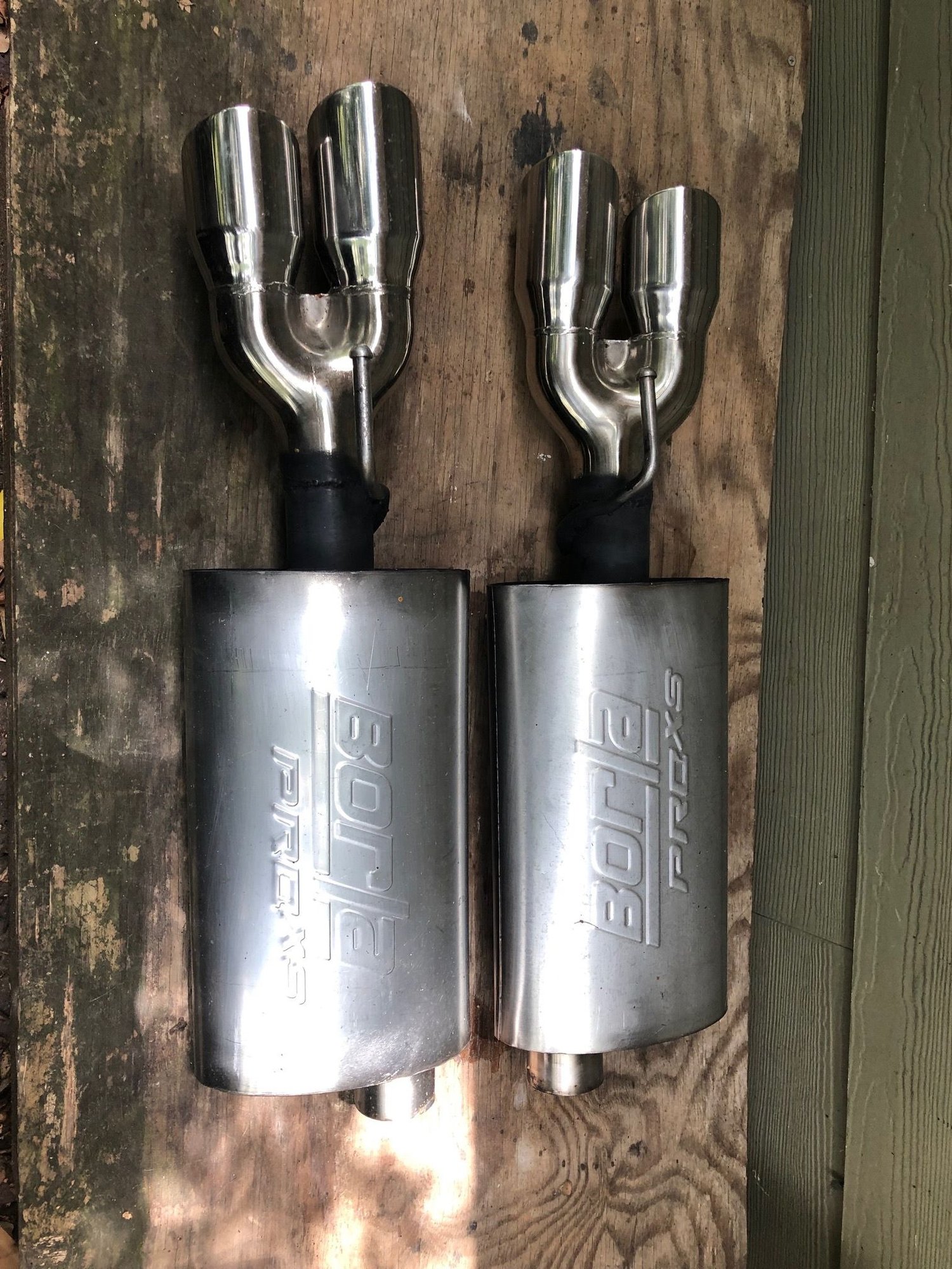 Engine - Exhaust - Borla XS mufflers with tips for 2010-on XJ - Used - Atlanta, GA 30312, United States