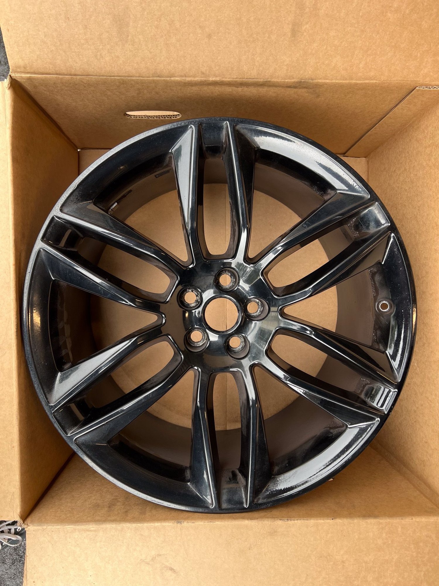 Wheels and Tires/Axles - F-TYPE 20" Gyrodyne Wheels (Gloss Black) - Used - -1 to 2025 Jaguar F-Type - Irvine, CA 92606, United States