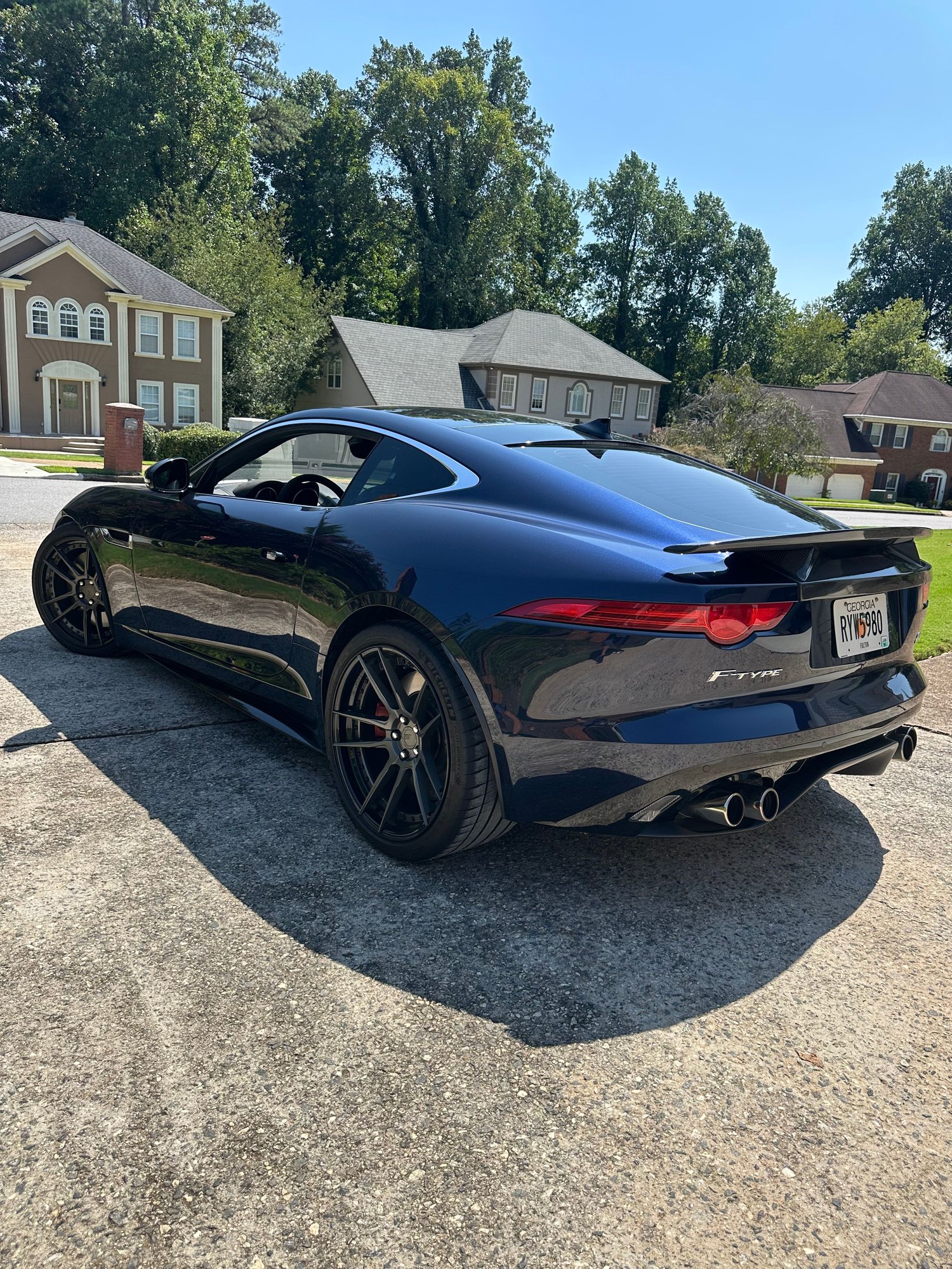 2015 Jaguar F-Type - FS: 2015 F-Type R with 38,100 miles - Used - VIN SAJWA6DA5FMK13462 - 8 cyl - 2WD - Automatic - Coupe - Blue - Alpharetta, GA 30022, United States
