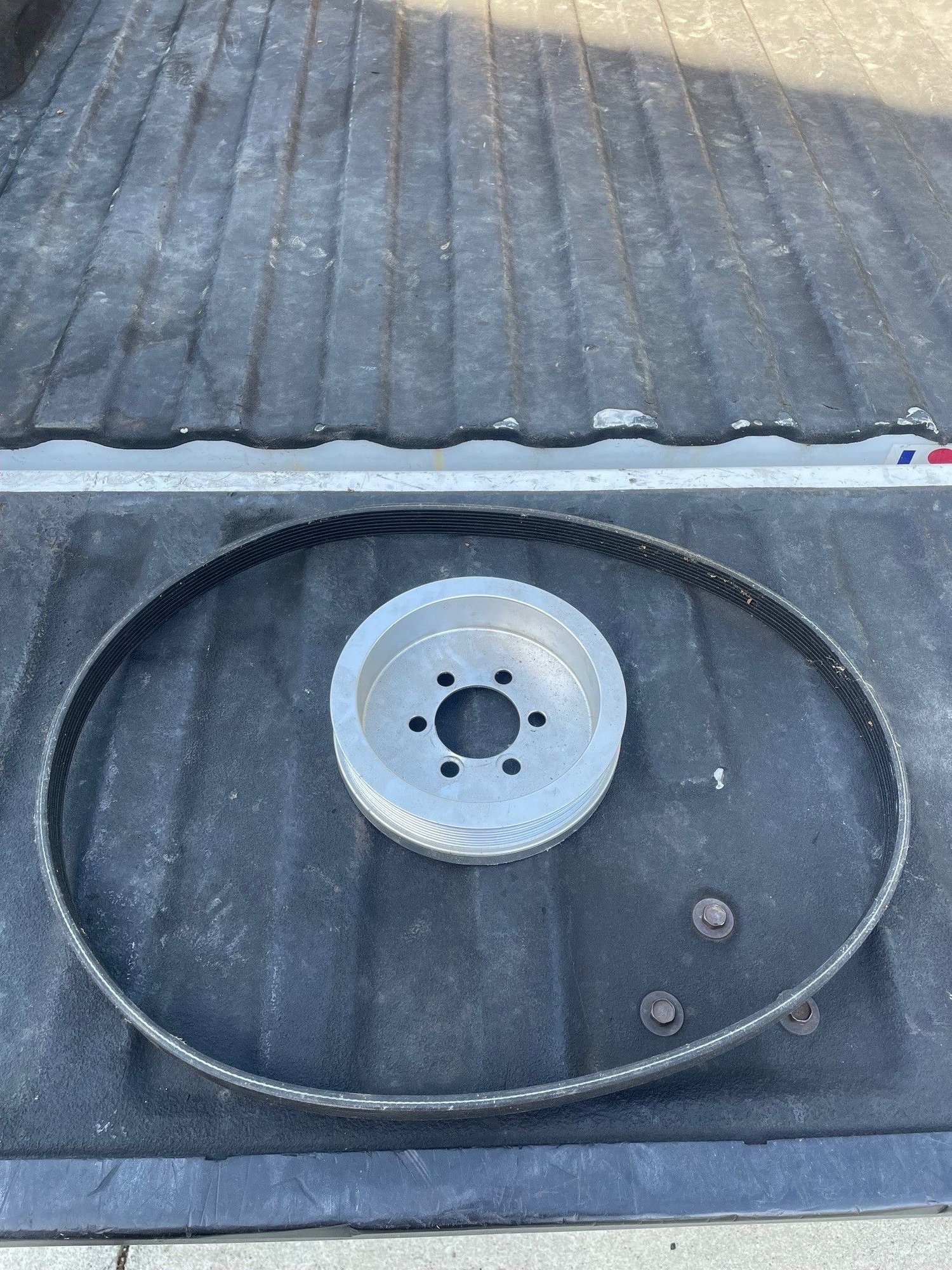 Engine - Power Adders - F type Crank pulley - Used - 2014 to 2017 Jaguar F-Type - Bay Area, CA 94523, United States