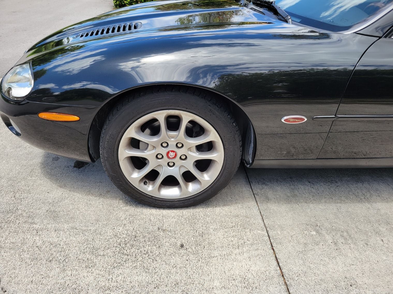 2002 Jaguar XKR - 2002 Jaguar XKR Convertible, metal Anthracite Black Exterior, black Leather interior - Used - VIN SAJDA42B32PA26563 - 61,000 Miles - 8 cyl - 2WD - Automatic - Convertible - Black - Miami, FL 33178, United States