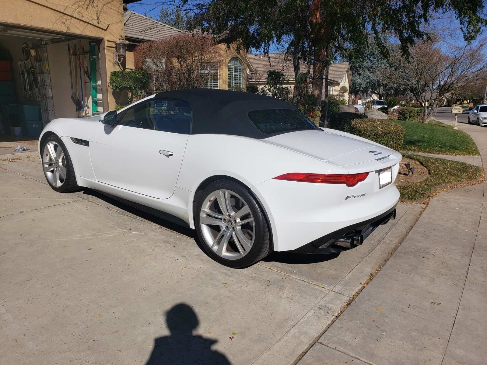 2014 Jaguar F-Type - 2014 Jaguar V8S - Used - VIN SAJWA6GL1EMK07752 - 56,300 Miles - 8 cyl - 2WD - Automatic - Convertible - White - Fresno, CA 93711, United States
