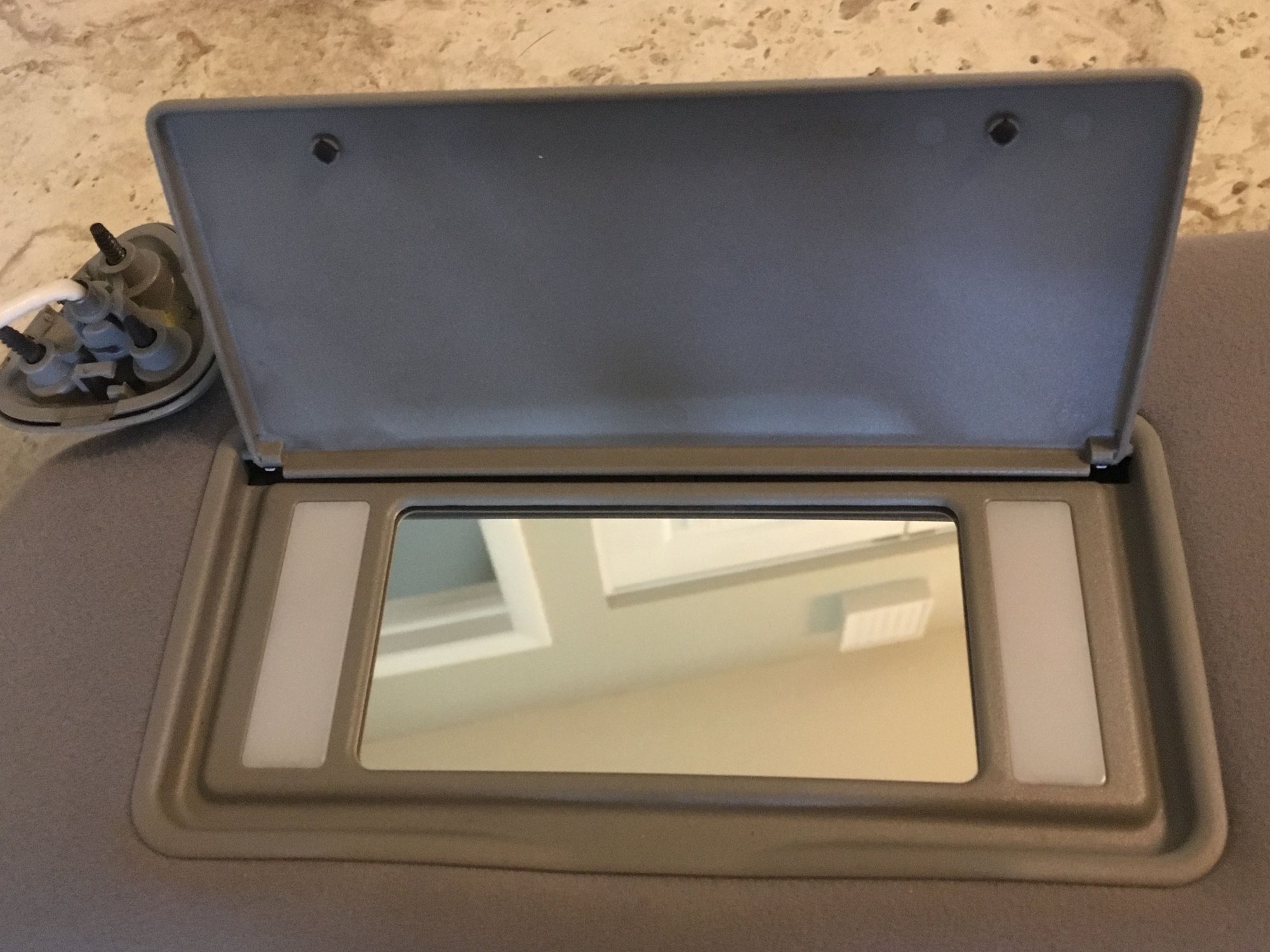 Interior/Upholstery - S Type Sunvisors Grey LEG interior - Used - 2003 to 2008 Jaguar S-Type - Harrisburg, PA 17112, United States