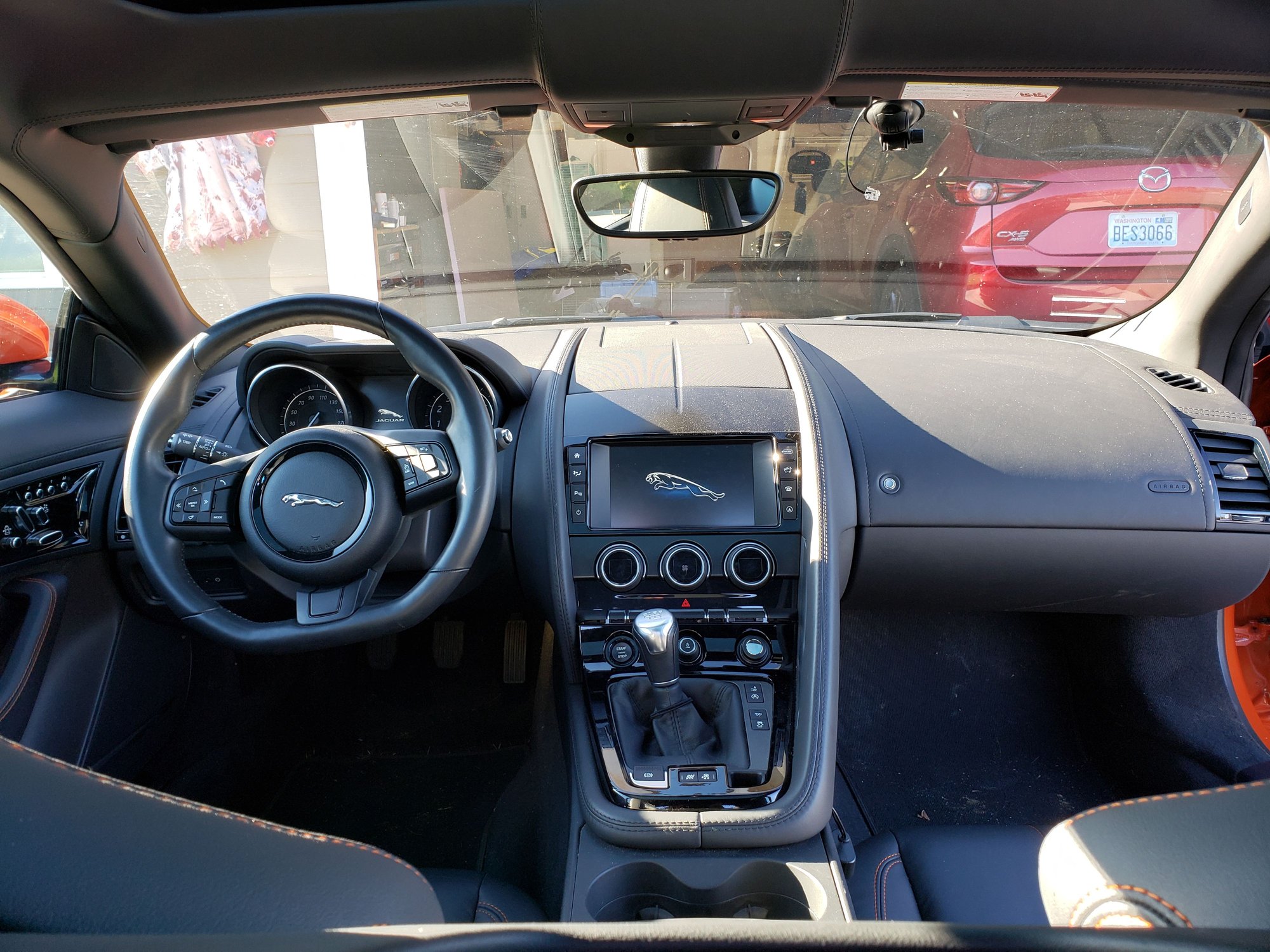 2016 Jaguar F-Type - 2016 Jaguar F-Type S 6MT CPO Warranty through 2021 - Used - VIN SAJWB6BC2G8K20803 - 6 cyl - 2WD - Manual - Coupe - Orange - Anacortes, WA 98221, United States