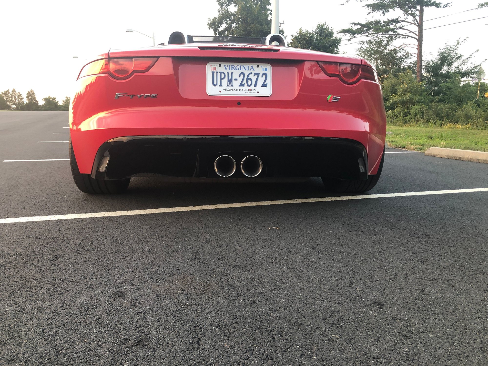 2014 Jaguar F-Type - 2014 V6 S F Type - Used - VIN SAJWA6FC7EBK01108 - 53,800 Miles - 6 cyl - 2WD - Automatic - Convertible - Red - Ashburn, VA 20148, United States