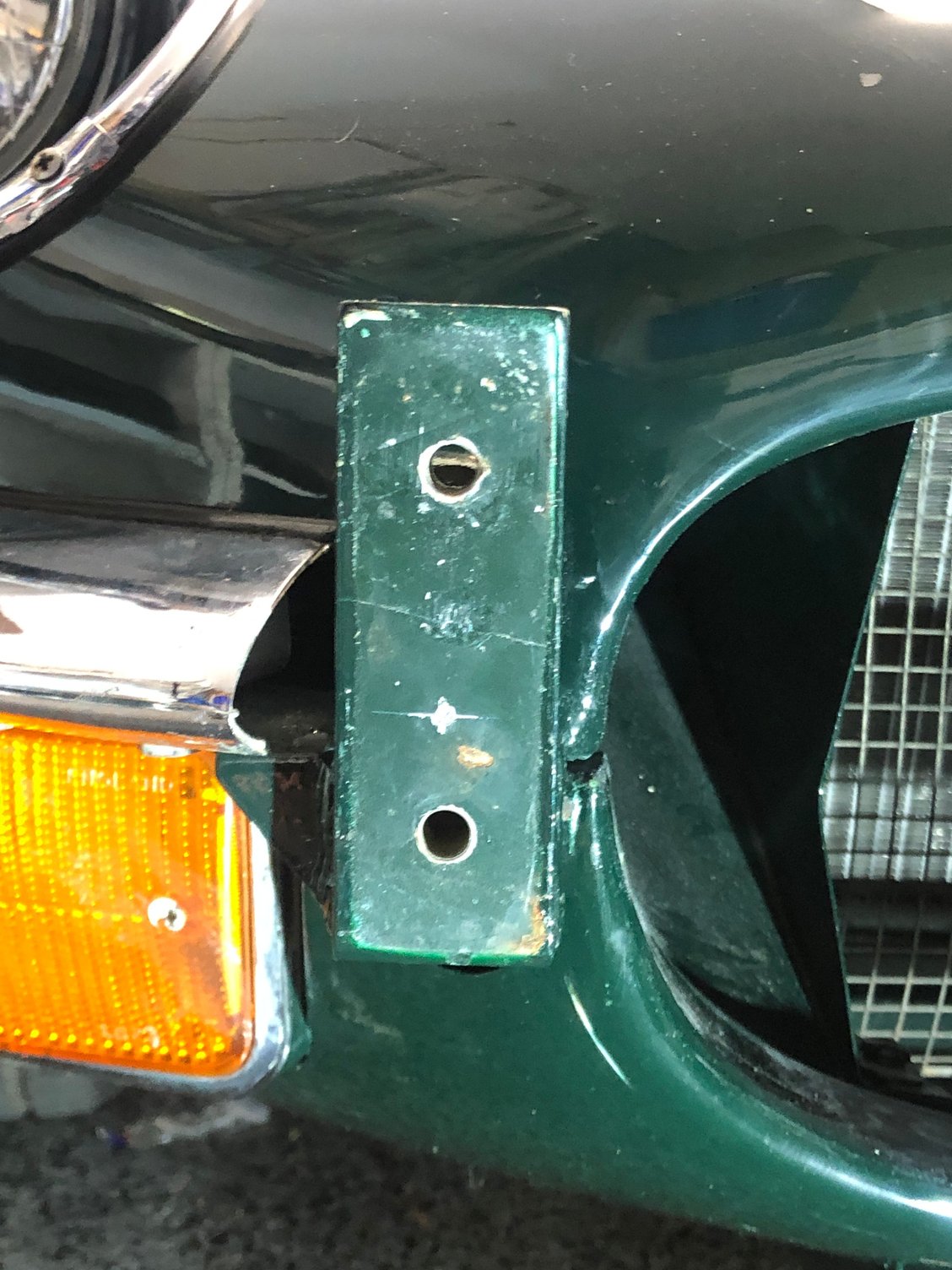 Bumper post pre-work