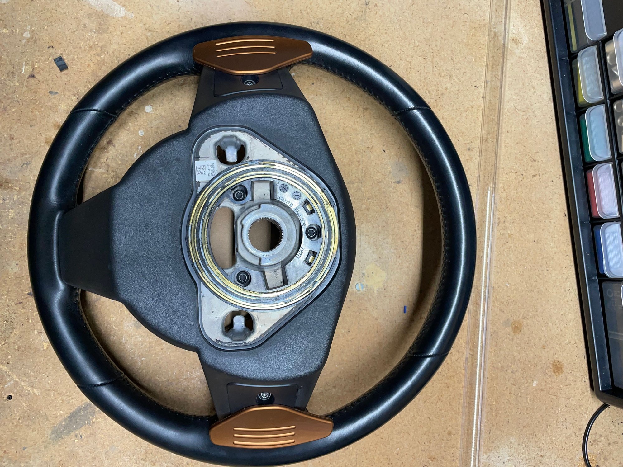 Steering/Suspension - F Type heated round steering wheel - Used - 2014 to 2022 Jaguar F-Type - Manassas, VA 20112, United States